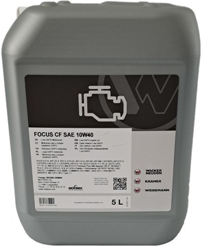 Olej silnikowy FOCUS CF 10W40 5L 6100034153 Wacker Neuson