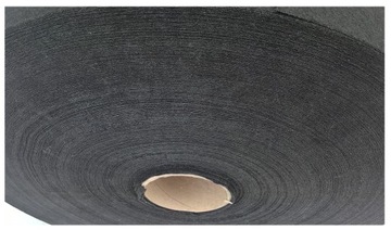 FLIZELINA TKANINA PODBICIOWA FIBERTEX CZARNY 120g