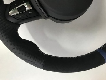 BMW F30 F33 F36 F20 F15 F25 F31 F16 Kierownica M Pakiet Alcantara Obszyta