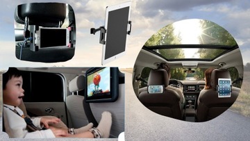 ДЕРЖАТЕЛЬ ПЛАНШЕТА для АВТОМОБИЛЯ Подголовник для планшета АВТОМОБИЛЬНЫЙ ТЕЛЕФОН 4.7 - 13