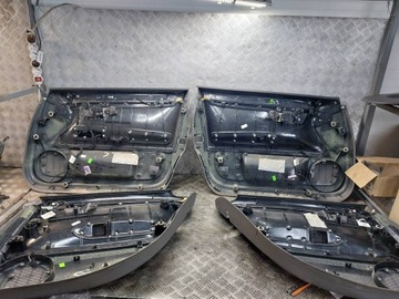 НАБОР ДВЕРНЫХ НАКЛАДОК + ДЕКОРЫ + ОБРАЗЦЫ РАМКИ S-LINE AUDI A4 B6 СЕДАН