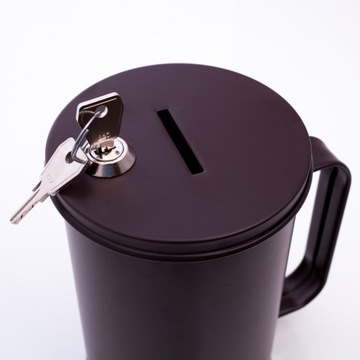 БАНКА, КОПИЛКА - КОРИЧНЕВАЯ