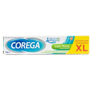 Corega SuperMocny Mocno Miętowy XL 70g