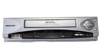Video VHS magnetowid dvd Medion 6head stereo hifi