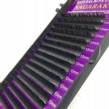 Rzęsy NAGARAKU Mink D 0,07 8mm 16 pasków