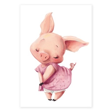 Картина-постер А3 для детской комнаты ВЫКРОЙКИ