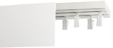 ДВОЙНОЙ потолочный карниз с чехлом Потолочный карниз с чехлом 9 CM 300