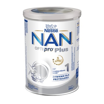 Mleko początkowe NAN OPTIPRO Plus 1 5HMO dla niemowląt od urodzenia 400g