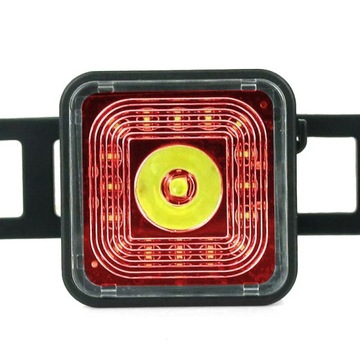 Светодиодный задний велосипедный фонарь USB 120lm Cube