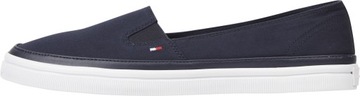 TOMMY HILFIGER BUTY DAMSKIE TRAMPKI GRANATOWE r.37