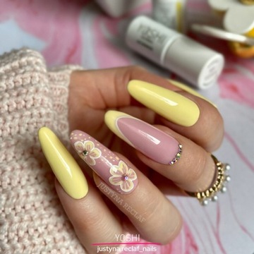 Yoshi Top hybrydowy 10ml mocny na lakier paznokcie + gratis pilnik La'kier