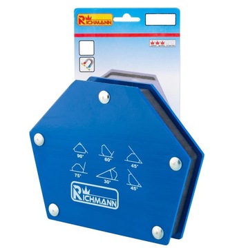 KĄTOWNIK SPAWALNICZY MAGNETYCZNY 6 KĄTÓW RICHMANN