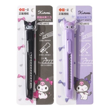Kawaii Hello Kitty Kuromi Art Cutter Универсальный нож Экспресс-вырезка из бумаги Студент
