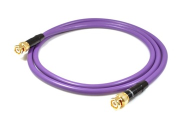 MELODIKA MDBN05 PURPLE RAIN KABEL BNC - BNC PRZEWÓD VIDEO COAX HD-SDI 0,5m