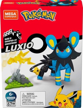НАБОР БЛОКОВ MEGA CONSTRUX POKEMON LUXIO GMD36