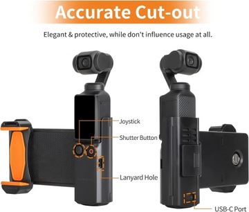 МНОГОФУНКЦИОНАЛЬНЫЙ АДАПТЕР РАСШИРЕНИЯ ДЛЯ ДЕРЖАТЕЛЯ ДЛЯ ТЕЛЕФОНА DJI OSMO POCKET 3