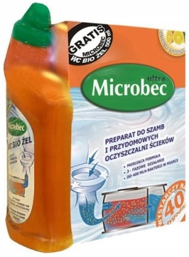 Bros Microbec ULTRA 1kg + Microbec Wc BIO Żel HIT!