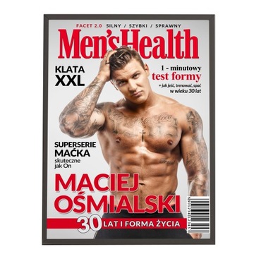 PLAKAT okładka magazynu zdjęcie śmieszny prezent