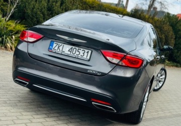 Chrysler 2015 Chrysler 200 3,6 304PS Panorama Skora Kamera Grz.Kierownica Doinwestowany, zdjęcie 2