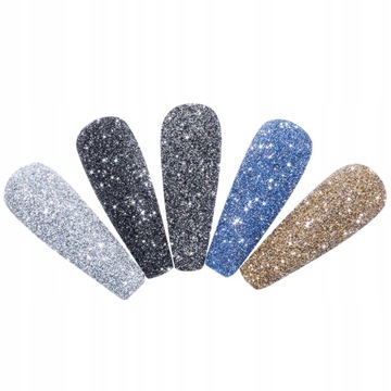 НАБОР 4+1 БЕСПЛАТНО GLITTER DUST СООТВЕТСТВУЮЩИЙ МИГАЮЩИЙ ЭФФЕКТ