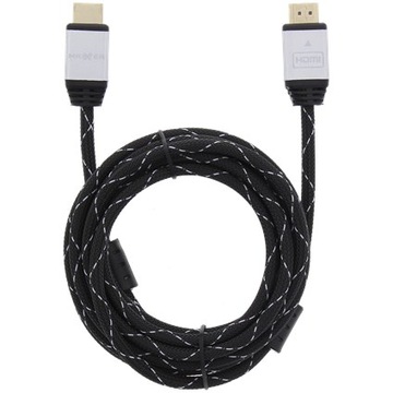 KABEL HDMI 2.0 HIGH SPEED ETHERNET 4K 3D UHD FILTRY MIEDŹ 144Hz PRZEWÓD 3M
