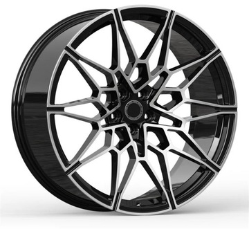Felgi Aluminiowe Alufelgi Czarne Polerowane 19x8.5 5x112 Audi RS S BMW M