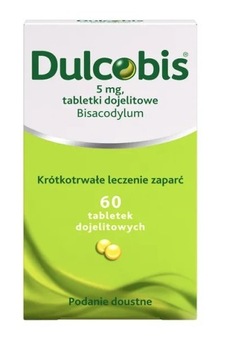 3 x Dulcobis, 5 mg LEK zaparcia 60 szt. (180 tabl)