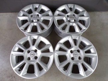 4× DISK HLINÍK OPEL OE TIGRA CORSA 6.0" X 16" 4X100 ET 41
