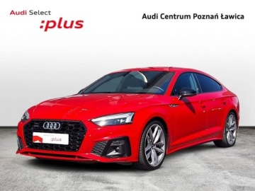 Audi A5 F5 Coupe Facelifting 2.0 40 TDI 204KM 2022 Audi A5 Sportback 40TDI 204KM Quattro Sline Stronic MatrixLEDSmartphoneInt