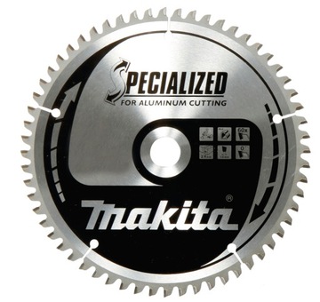 MAKITA tarcza piła widiowa do aluminium 190 mm 60z B-33261