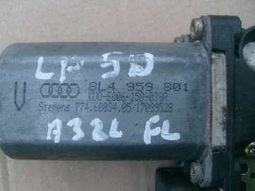 AUDI A3 8L FL 5D MOTOREK OKNO LEVÝ PŘEDNÍ 8L4959801