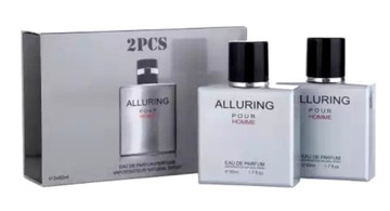 Perfumy męskie 100ml ALLURING POUR HOMME (2x50ml)