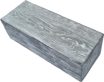 Belka Rustykalna Modern, Belka sufitowa 19x17 cm 2m, 3m, 4m - patyna grafit
