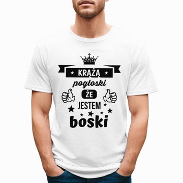 KOSZULKA MĘSKA NA URODZINY ŚWIĘTA PREZENT NA WALENTYNKI DZIEŃ CHŁOPAKA | M