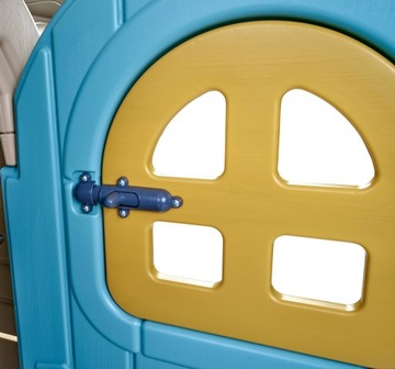 ПЛАСТИКОВЫЙ ДОМИК ДЛЯ ДЕТЕЙ, БОЛЬШАЯ, ВЫДВИЖНАЯ СКАМЬЯ И СТОЛ ФЕВЕР