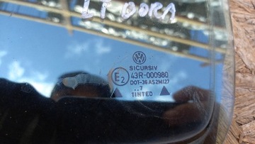 SKLO (OKNO) DVEŘE LEVÝ ZADNÍ MALÉ TROJŮHELNÍK VOLKSWAGEN BORA 00R