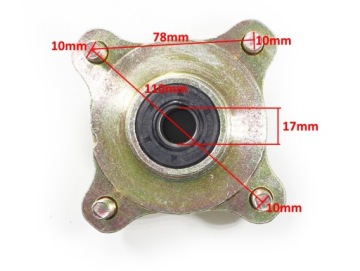ПЕРЕДНЯЯ СТУПИЦА квадроцикла 200 БАШАН