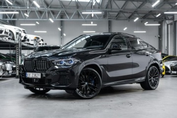 BMW X6 G06 SUV 3.0 40d 340KM 2023 BMW X6 40d. All Black. Gwarancja 05.2027.