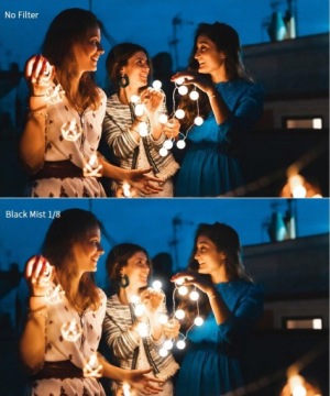 Фильтр K&F Диффузионный фильтр HD Black Mist 1/8 K&F 46 мм 46 мм