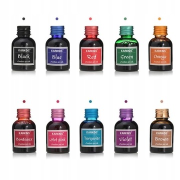 1 Bottle Pure Colorful 30ml Fountain Pen Ink for