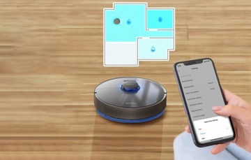 ROBOT SPRZĄTAJĄCY MOPUJĄCY ODKURZACZ Z MOPEM AUTOMATYCZNY DREAME Z10PRO