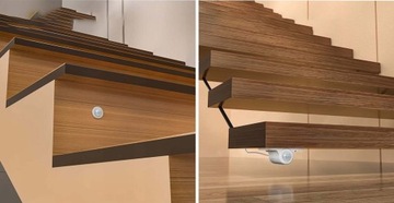 Контроллер лестничного освещения на 28 светодиодных ступенек с датчиками + пульт дистанционного управления