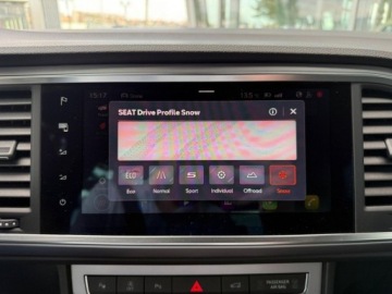 Seat Ateca SUV Facelifting 2.0 TSI 190KM 2021 Seat Ateca 2.0 190KM 4DRIVE FR DSGElek. Klapa NiskiPrzebieg Kamera ASO FV23, zdjęcie 28