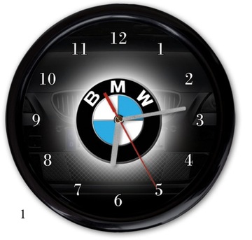ZEGAR ŚCIENNY BMW samochód emblemat logo
