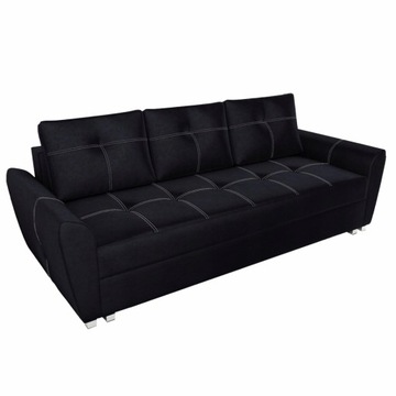 Kanapa GOLD 19 Wersalka Sofa Bonel Automat Odcienie Szarości Czarna Zielona