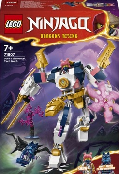 KLOCKI LEGO NINJAGO MECH ŻYWIOŁU TECHNOLOGII SORY 71807