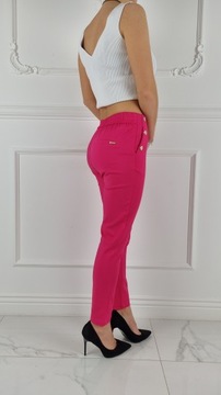 #ЭЛЕГАНТНЫЕ ЖЕНСКИЕ БРЮКИ - Резинка 7/8 - ФРЕЗИЯ#