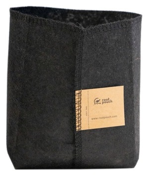 Root Pouch doniczka materiałowa 1L Thin Black