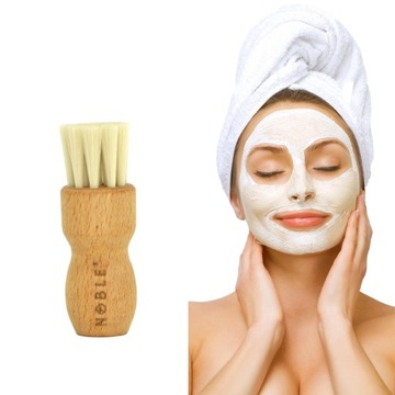 Набор из 2 щеточек для сухого массажа для груди, шеи и лица Delicate Noble