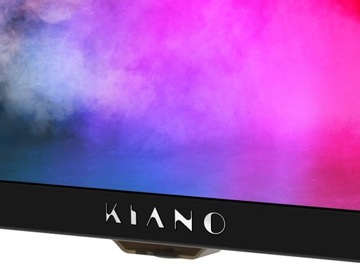 KIANO Smart TV 32'' LED HD МЕТАЛЛИЧЕСКИЙ БЕЗРАМОЧНЫЙ ТЕЛЕВИЗОР